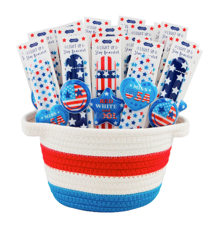 Patriotic LED Slap Bands