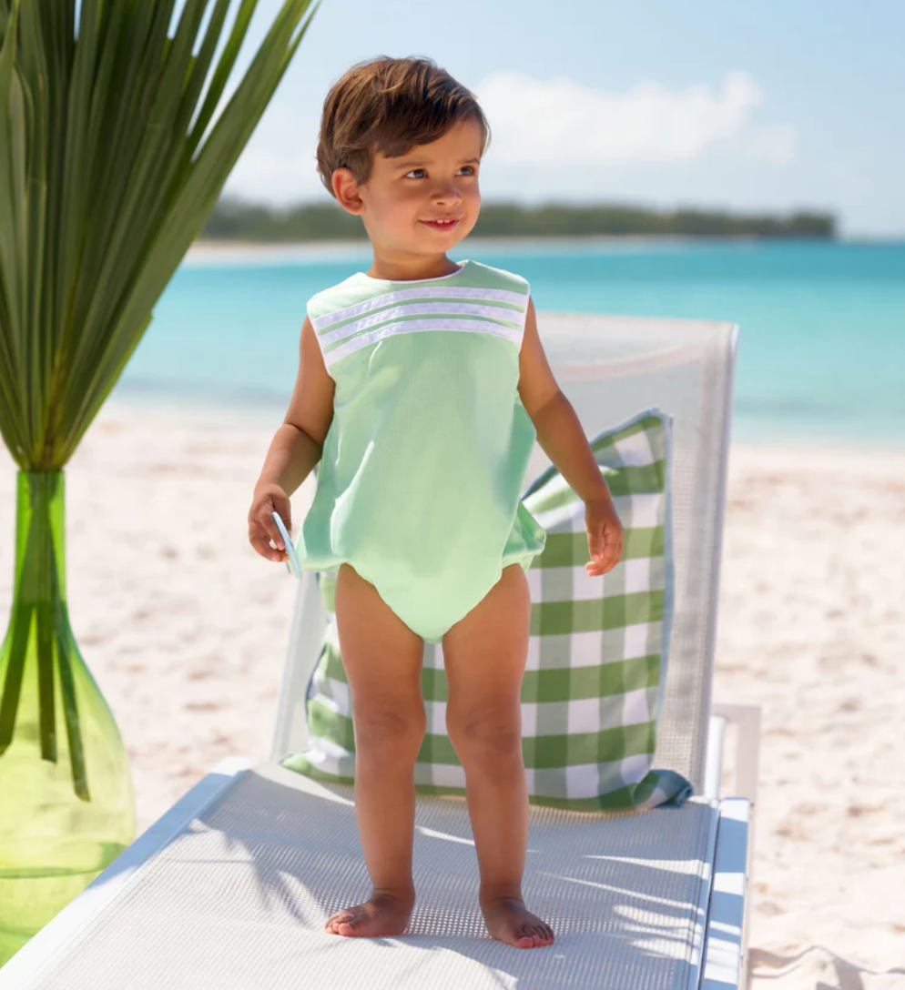 Beau Bubble- Grace Bay Green Stripe