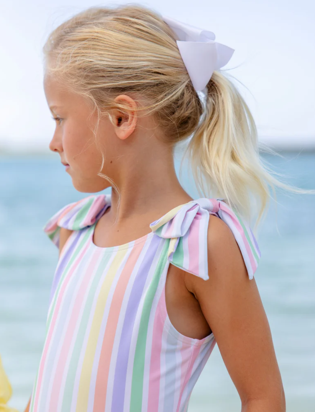 Edisto Beach Bathing Suit- Southampton Stripe