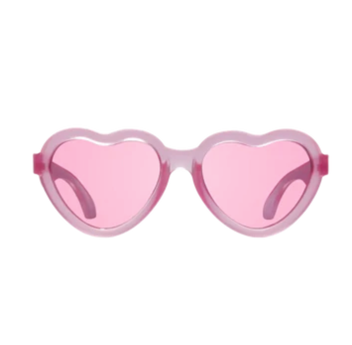 Fuchsia Haze Heart | Pink Transparent Lenses