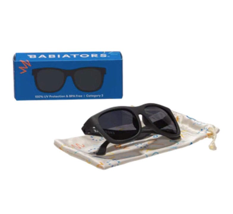 Jet Black Navigator I Smoke Lenses
