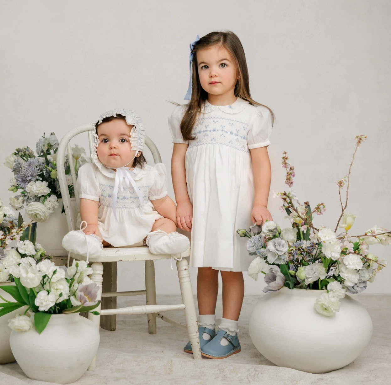 Girls Heritage Bleu Dress