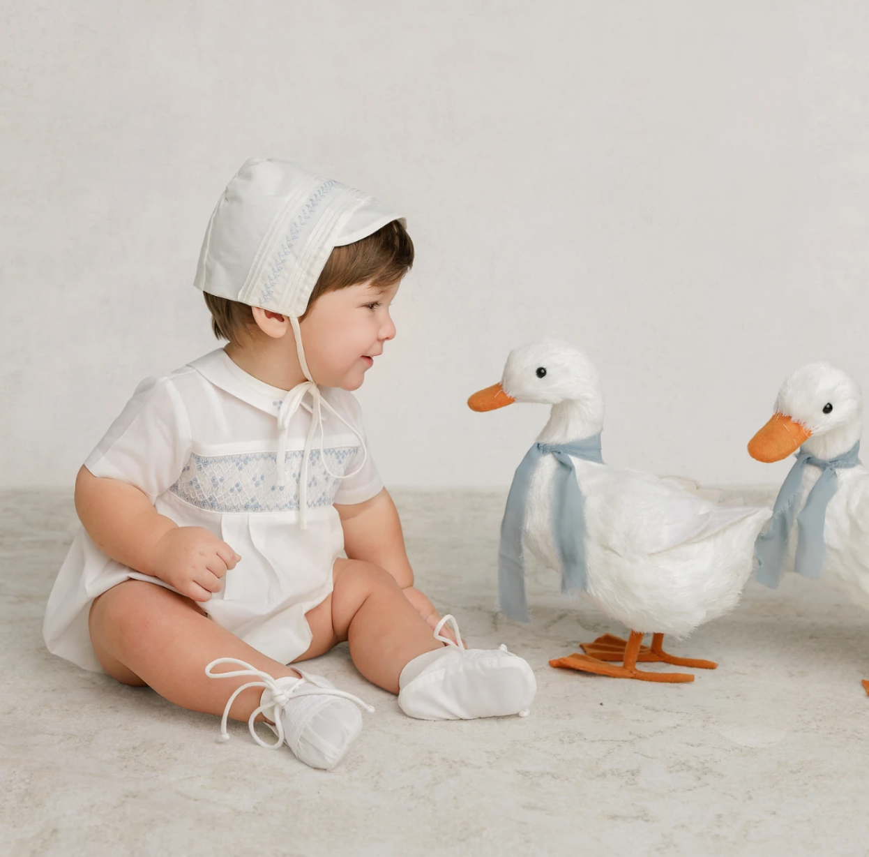 Boys Heritage Bleu Romper