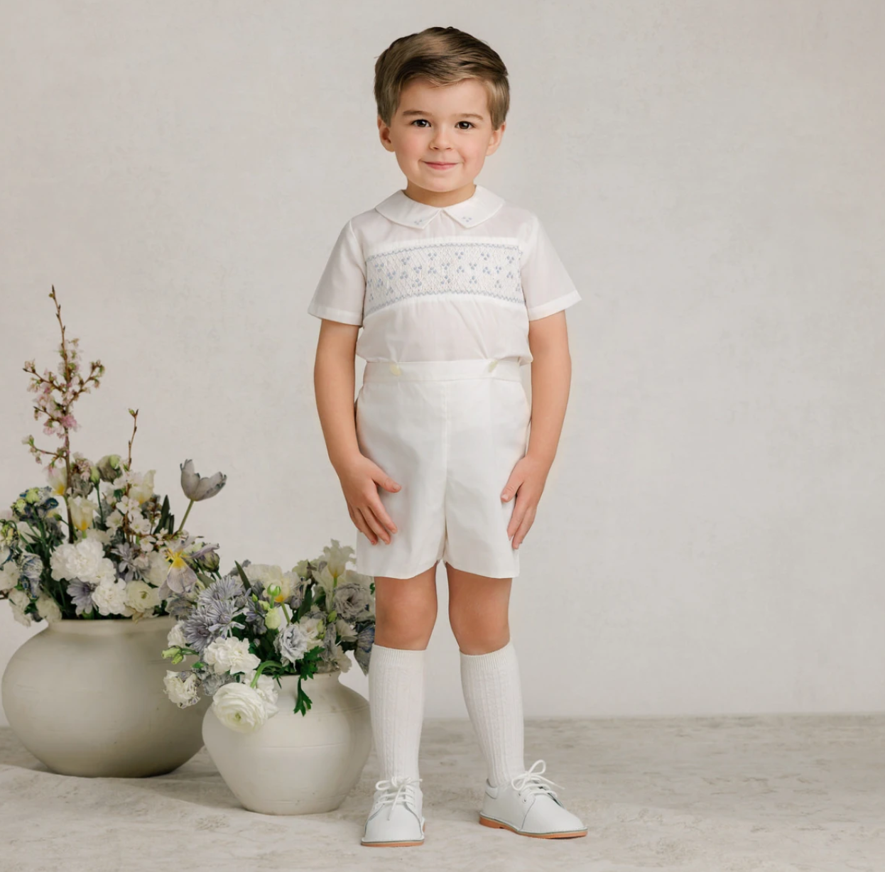 Boys Heritage Bleu Bobby Suit