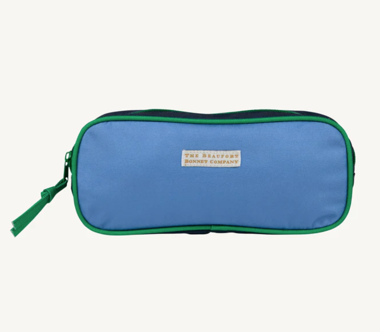 Peyton Pencil Pouch- Barbados Blue/Beale St Blue