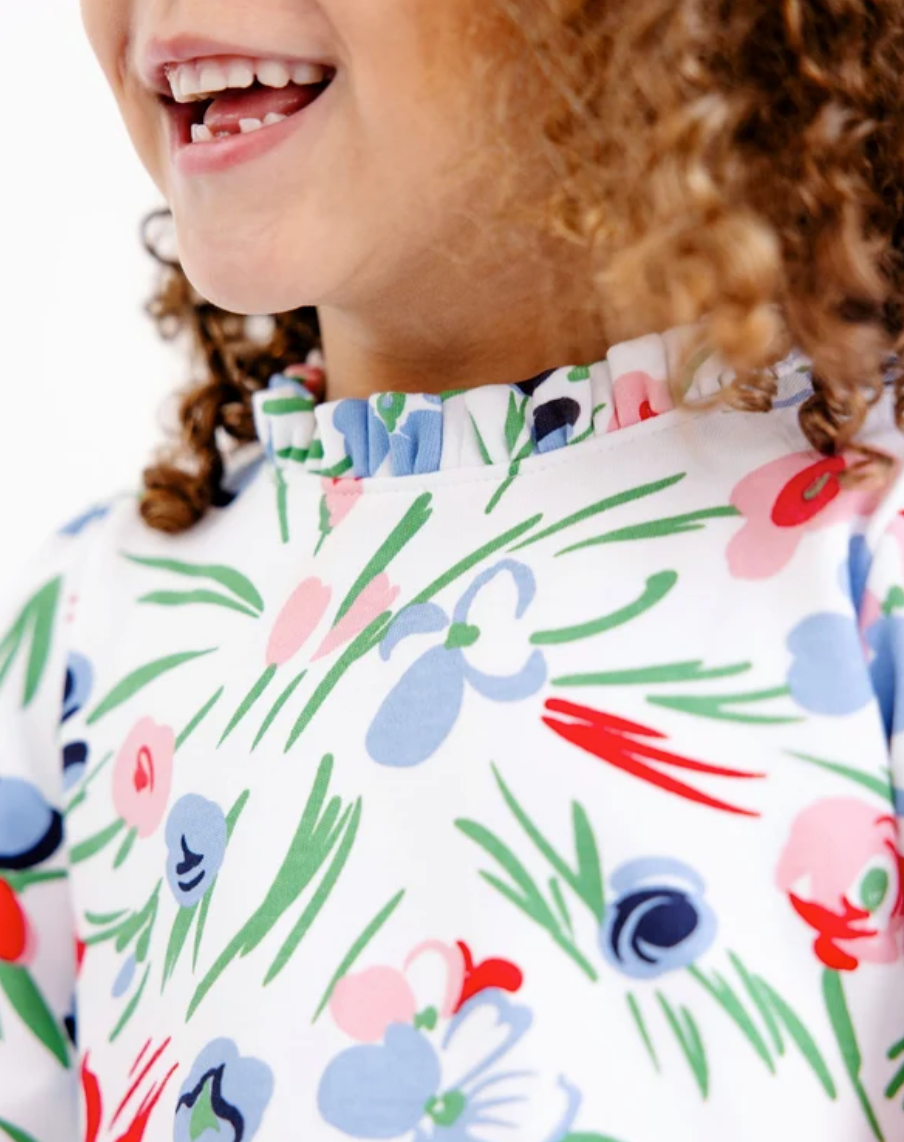 Lizzie's Luxe Leisure Dress- Fair Street Floral
