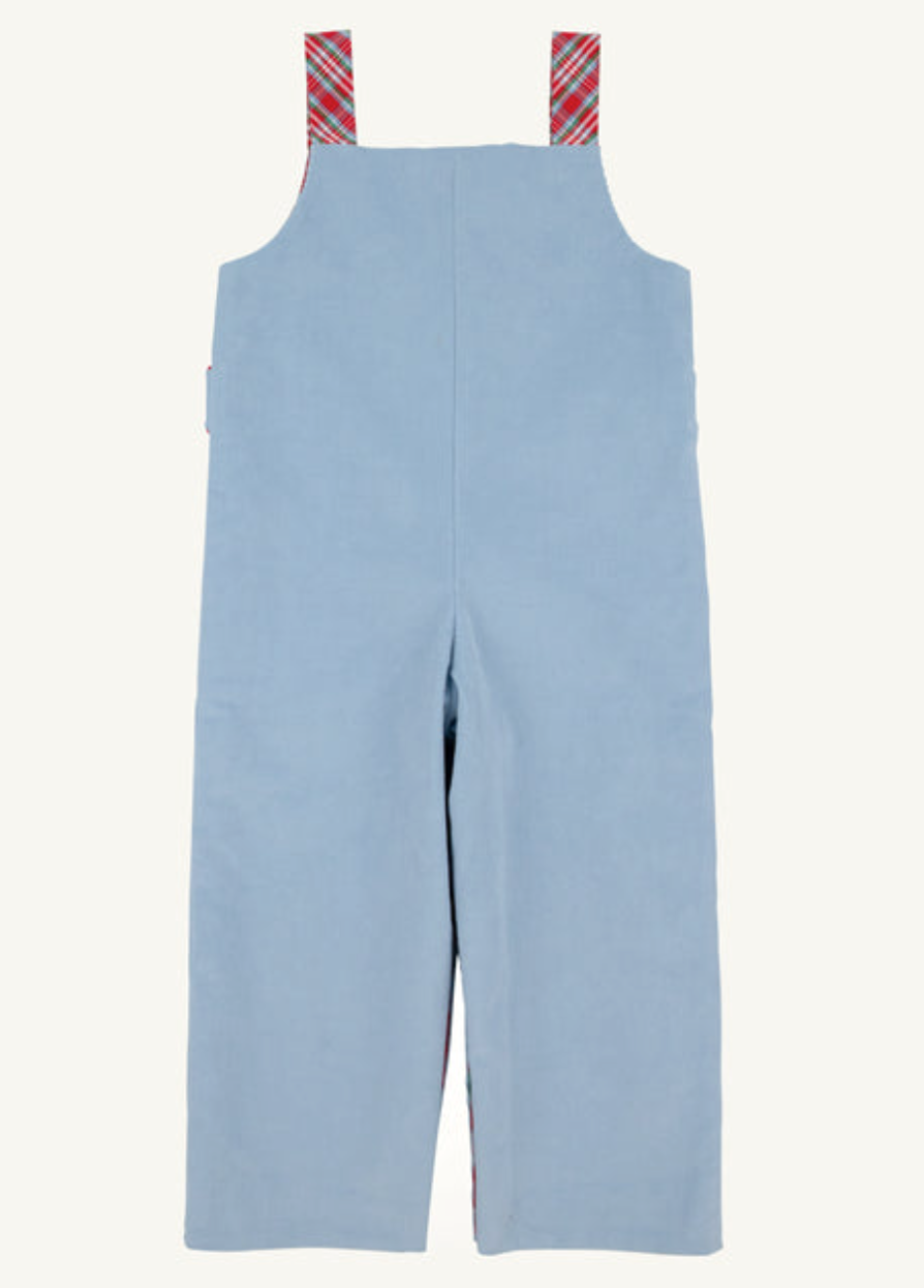 Teddy's Tab Longall- Barrington Blue with Woodspoint Plaid
