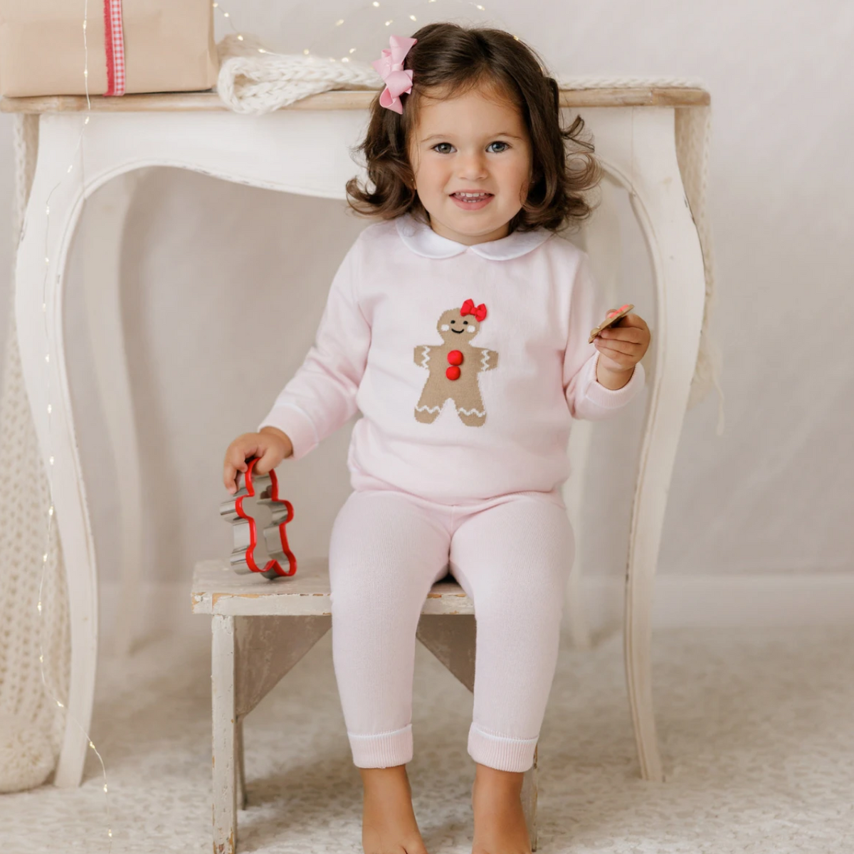 Gingerbread Knit Set