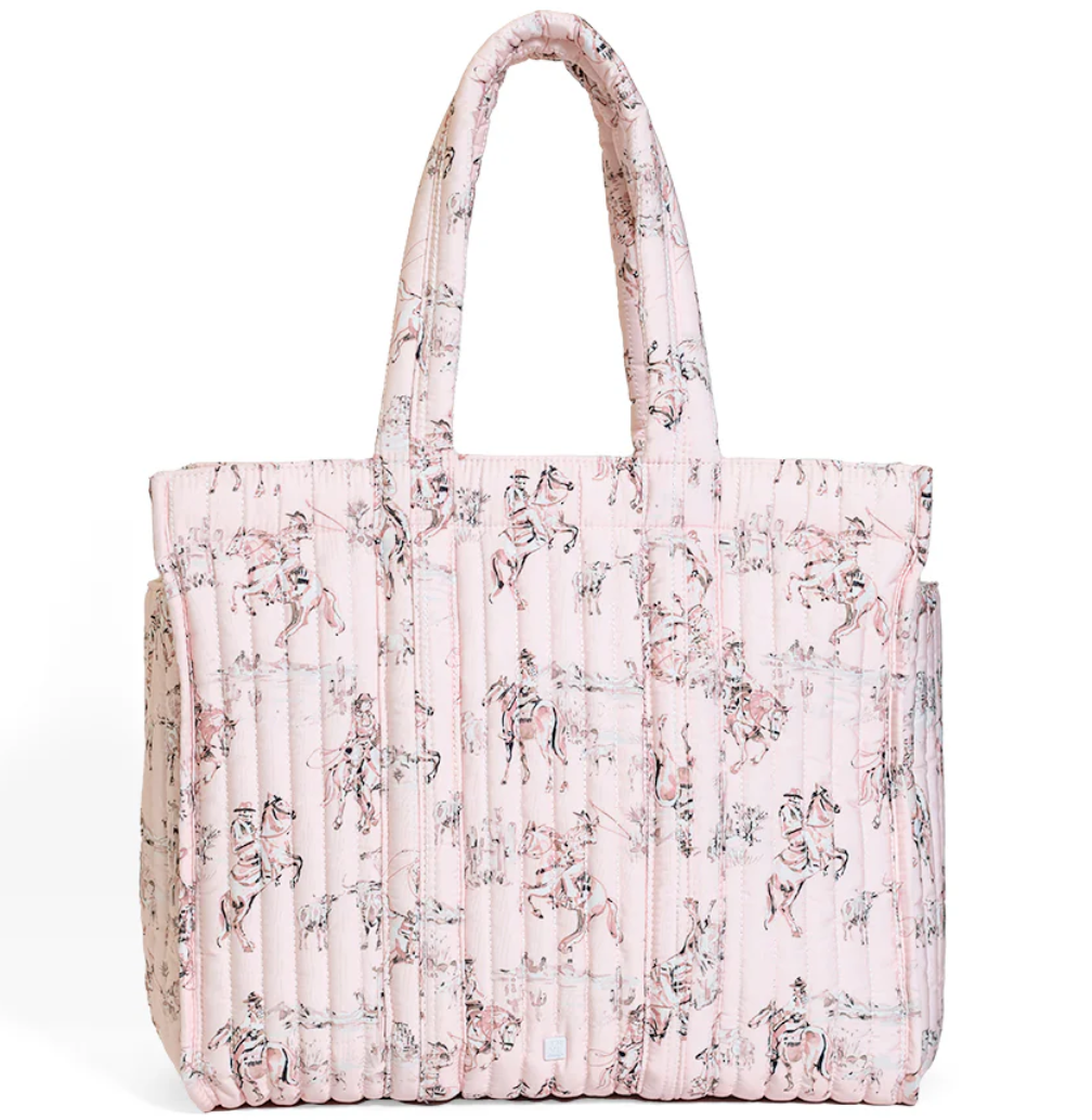 Quilted Go Go Tote Bag