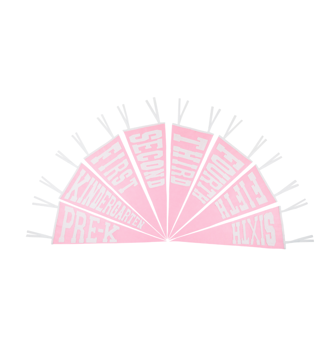 Back To School Pennants