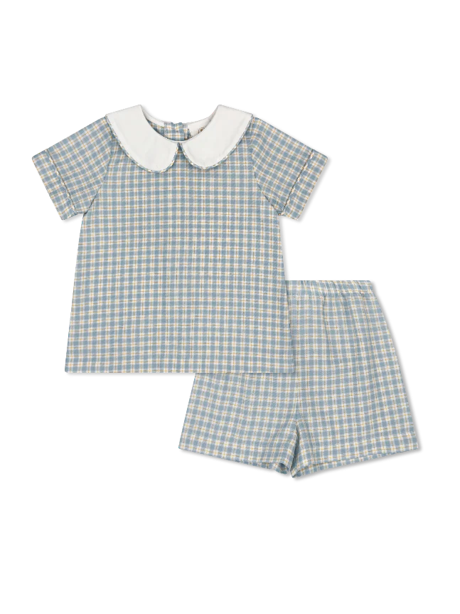 Sibley Short Set- Sturbridge Plaid