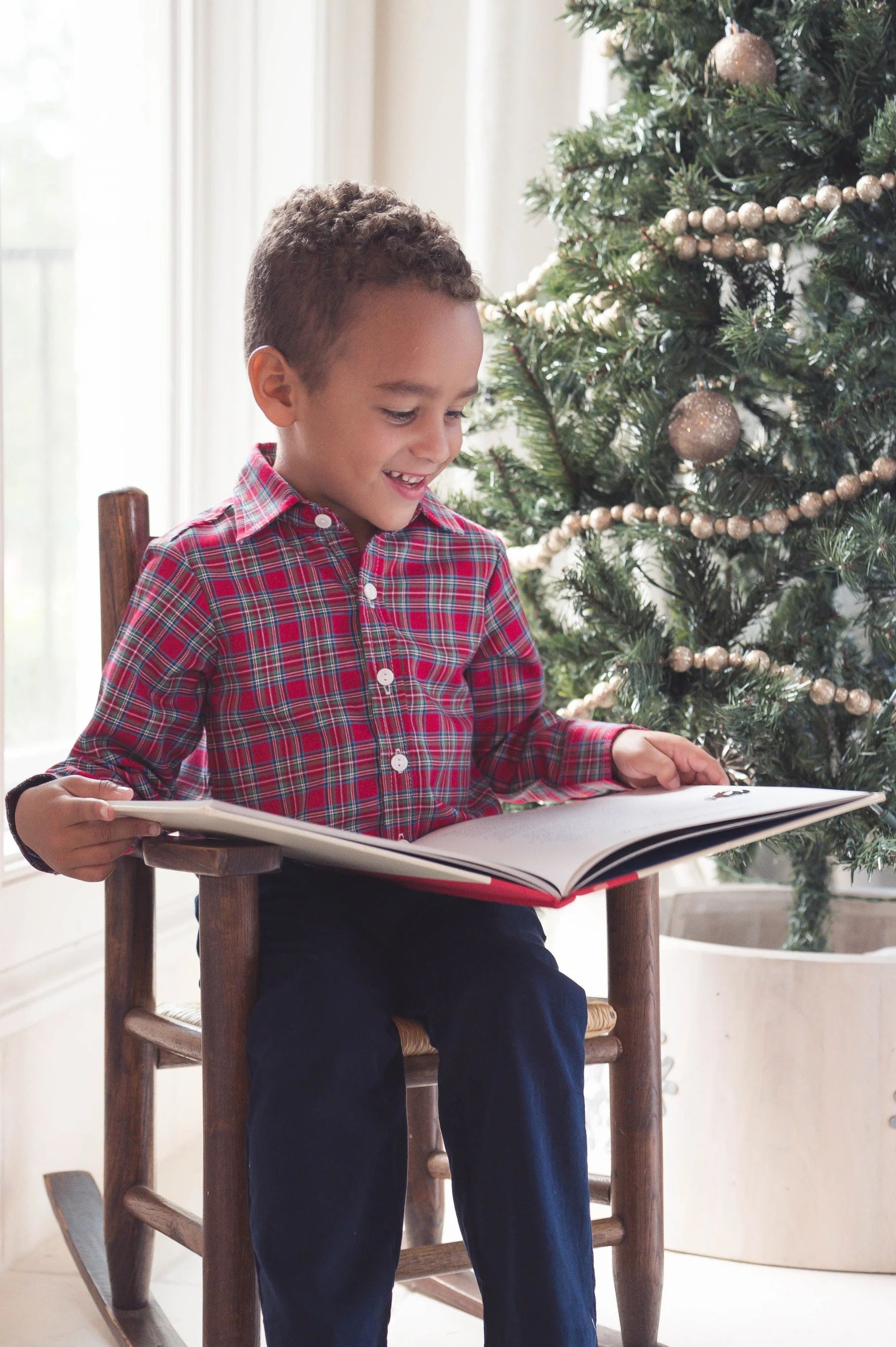 Brees Button Down- Woodstock Plaid