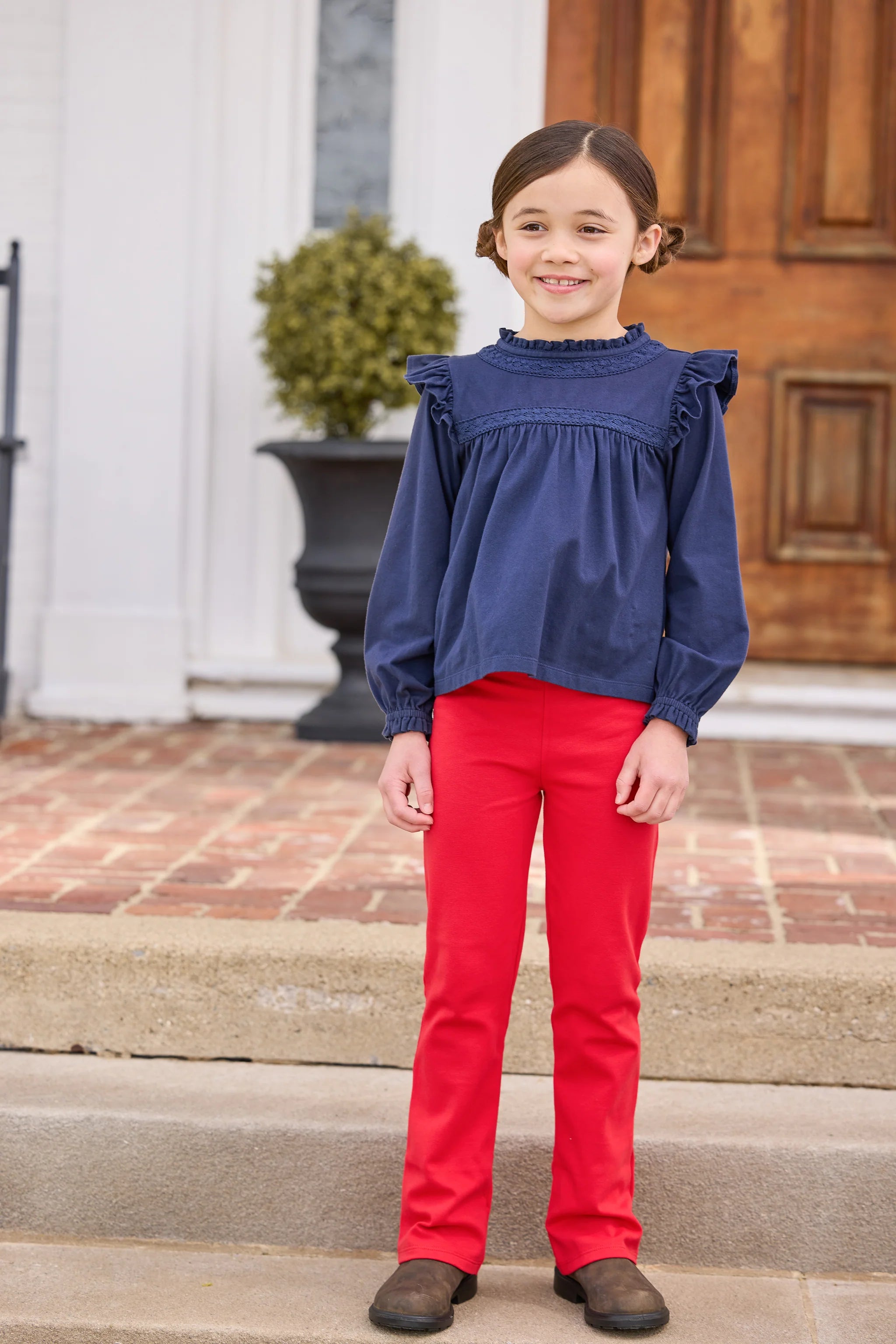 Shannon Blouse- Navy