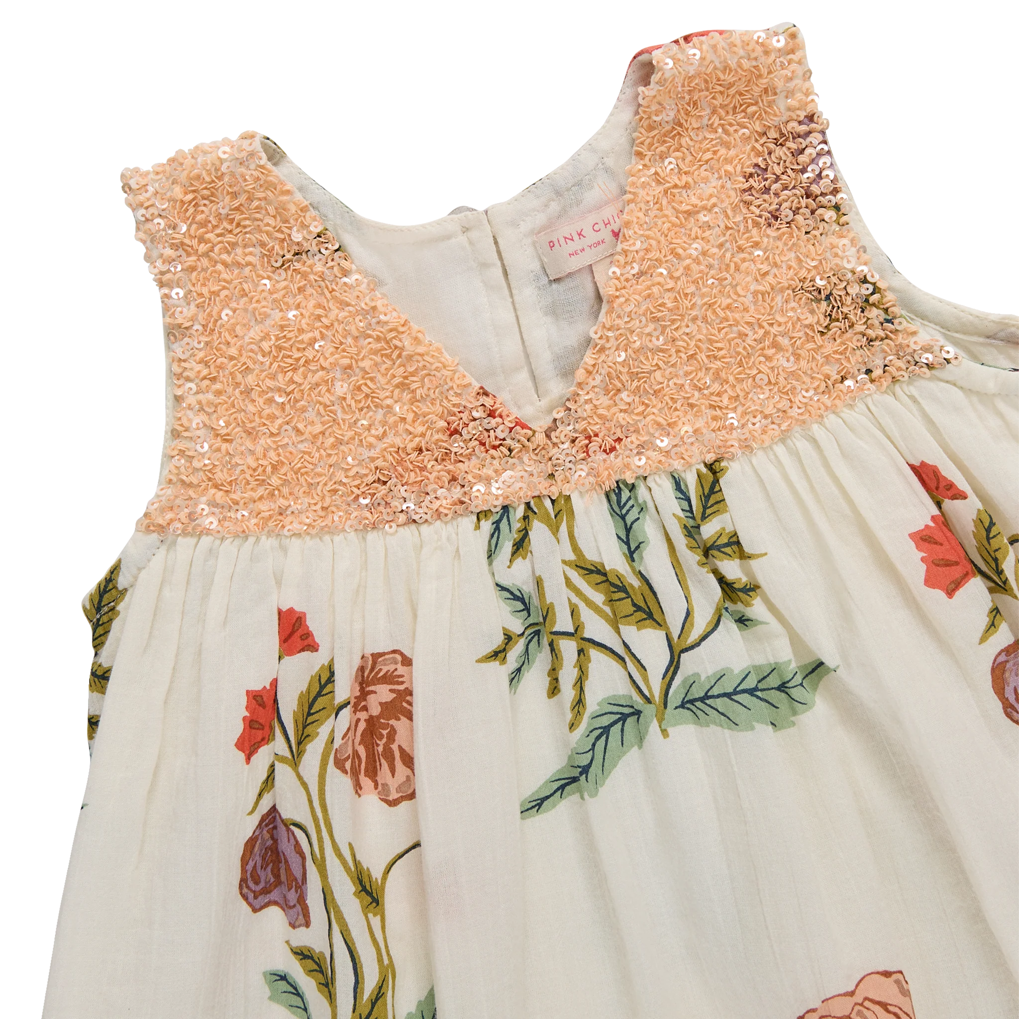 Girls Courtney Dress- Rosewick Poppy