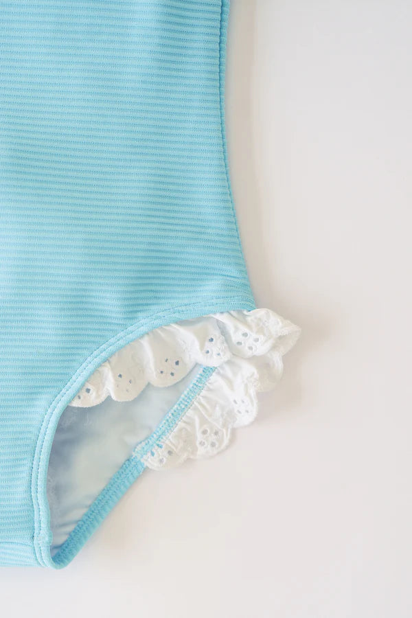 Sleeveless Sarasota Surf Suit- Belhaven Blue