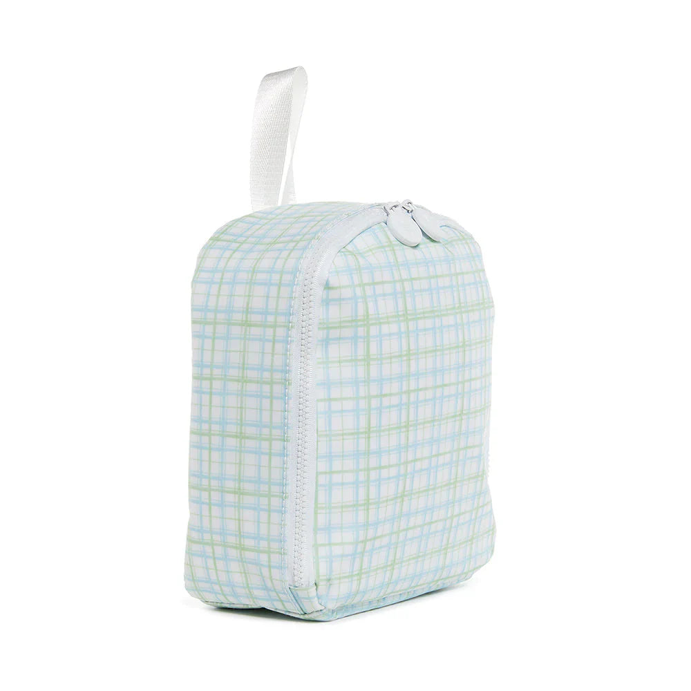 Bring It Lunch Bag- Classic Green Plaid