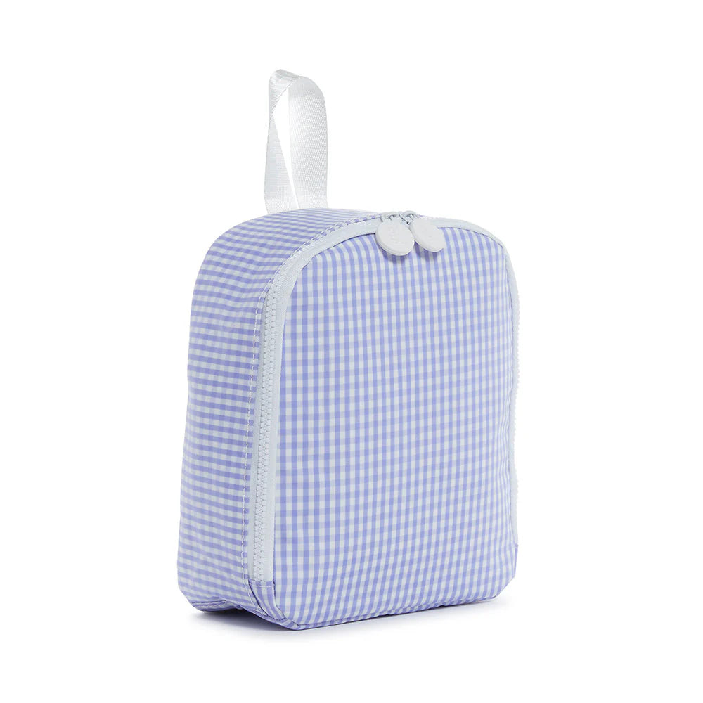 Bring It Lunch Bag- Gingham Lilac