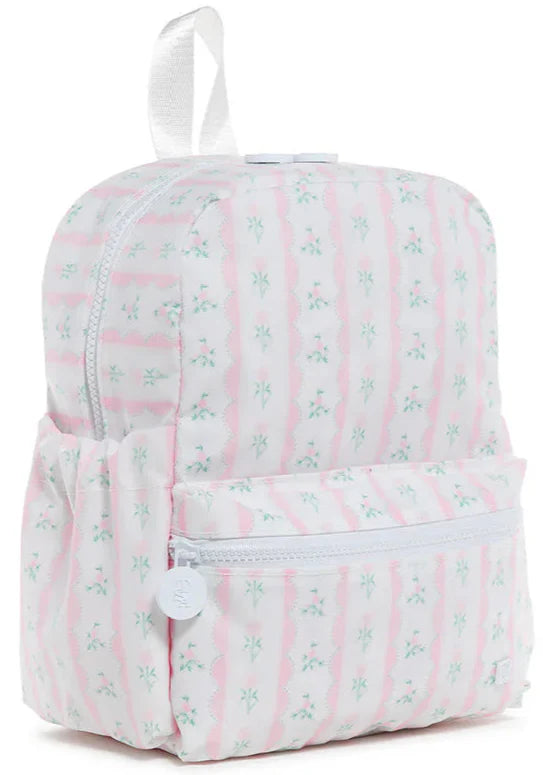 Pink Ribbon Floral Mini Backpacker