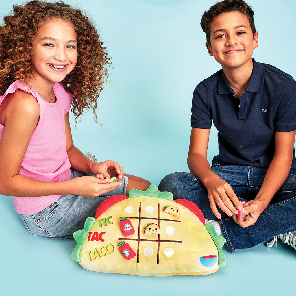 Tic Tac Taco Fleece Plush