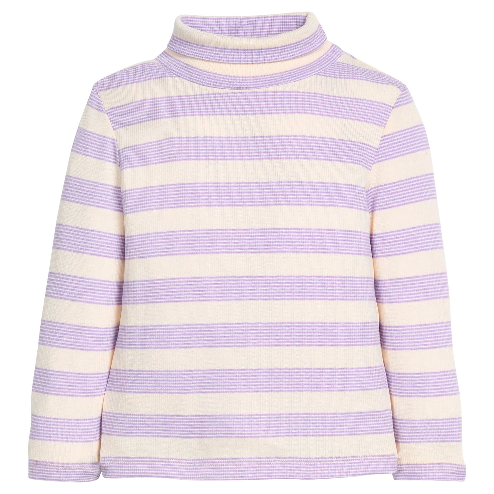 Turtleneck- Lavender Multi Stripe