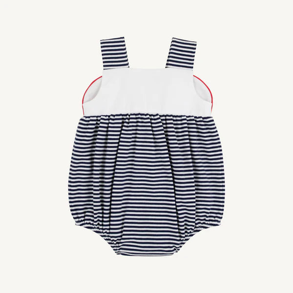 Bingham Bubble- Nantucket Navy Stripe