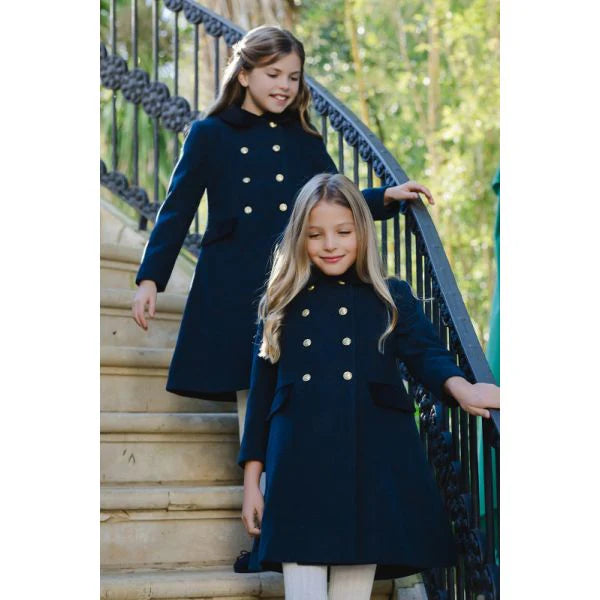 Navy Princess Coat