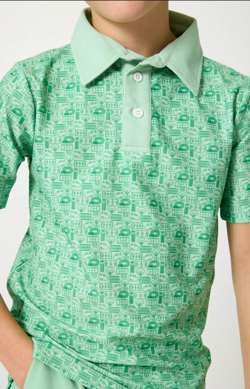 court and field polo shirt