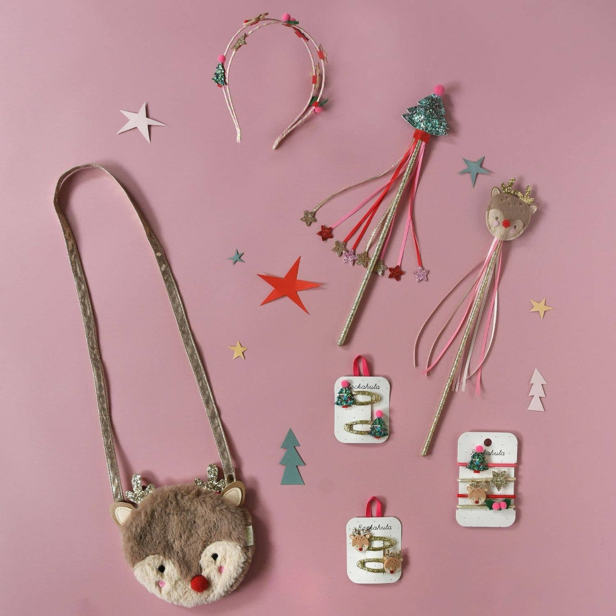 Festive Christmas Double Headband