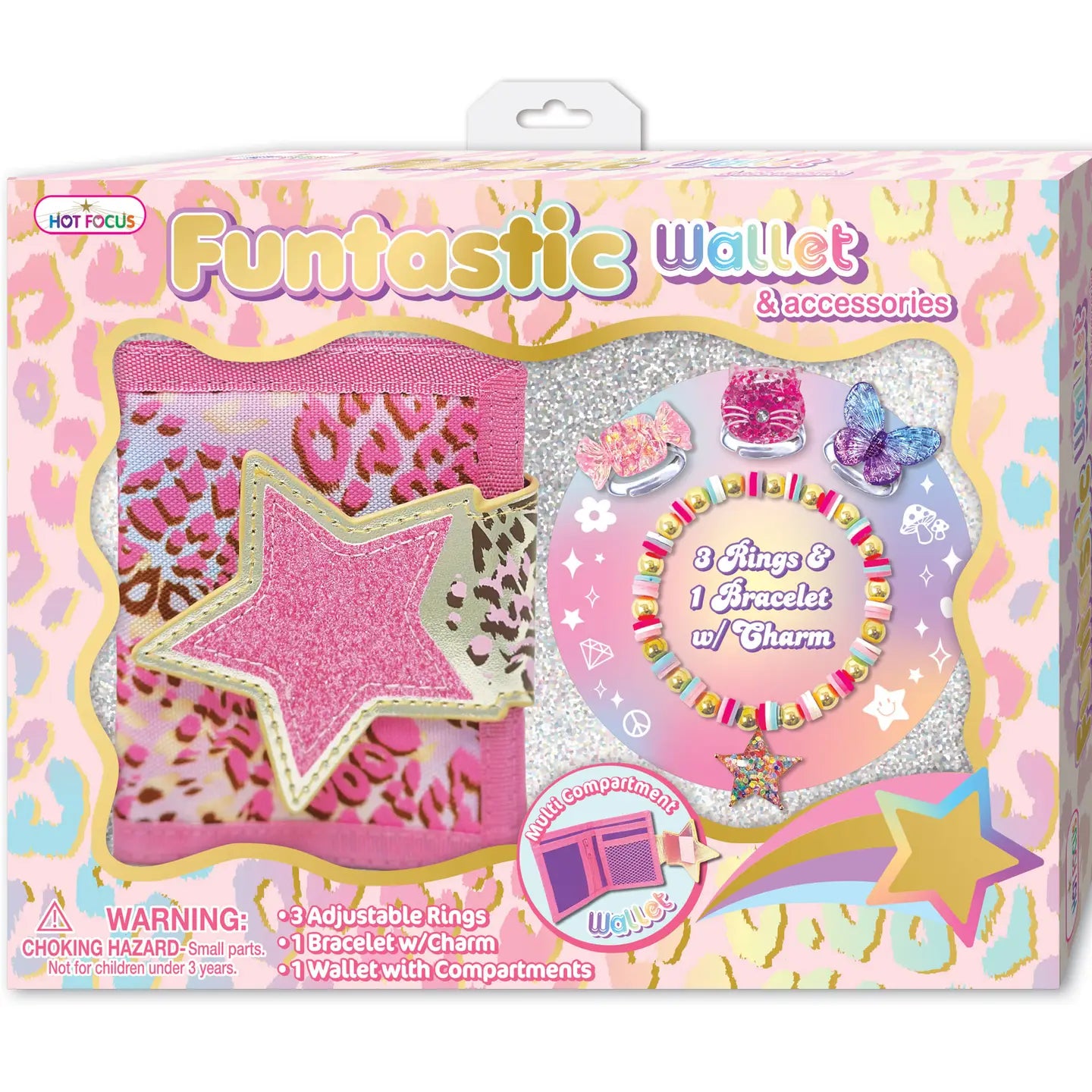 Funtastic Wallet and Accessories- Leopard