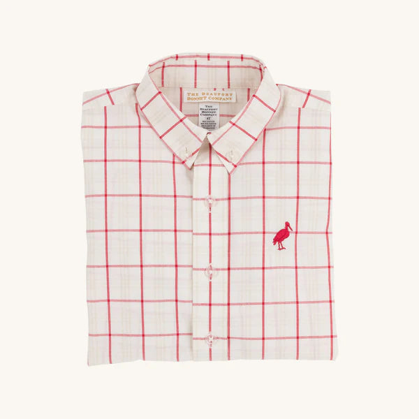 Dean's List Dress Shirt- Oak Park Plaid