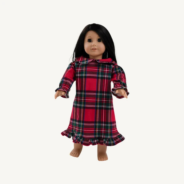 Dolly Goldie Locks Gown- Society Prep Plaid