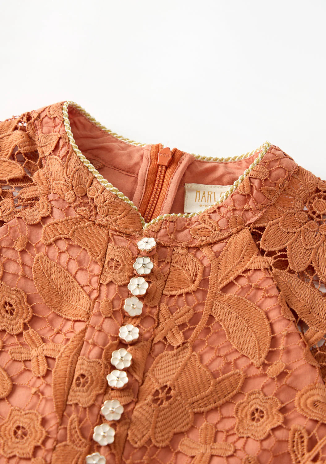 Esme Embroidered Sleeve Mini Dress