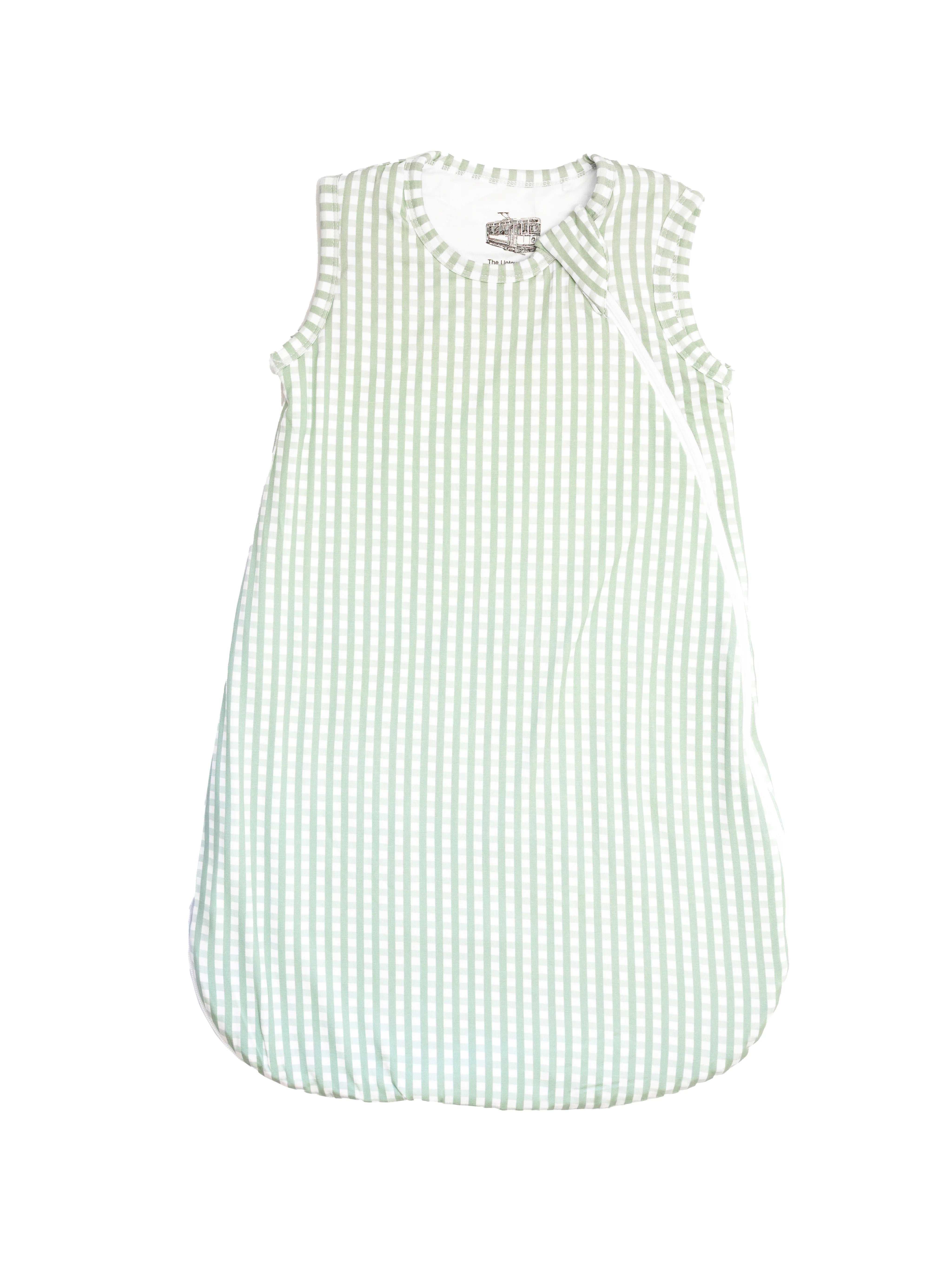 Sleep Bag - Sage Gingham