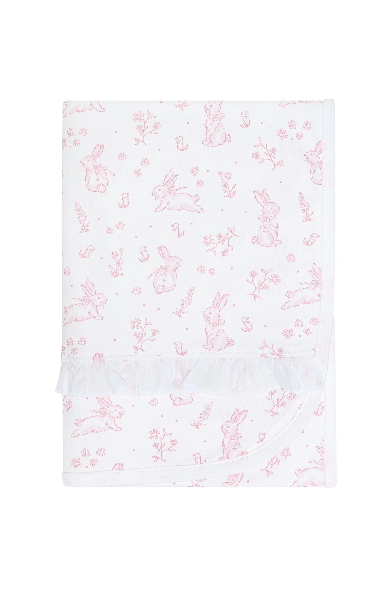 Bunny Toile Blanket