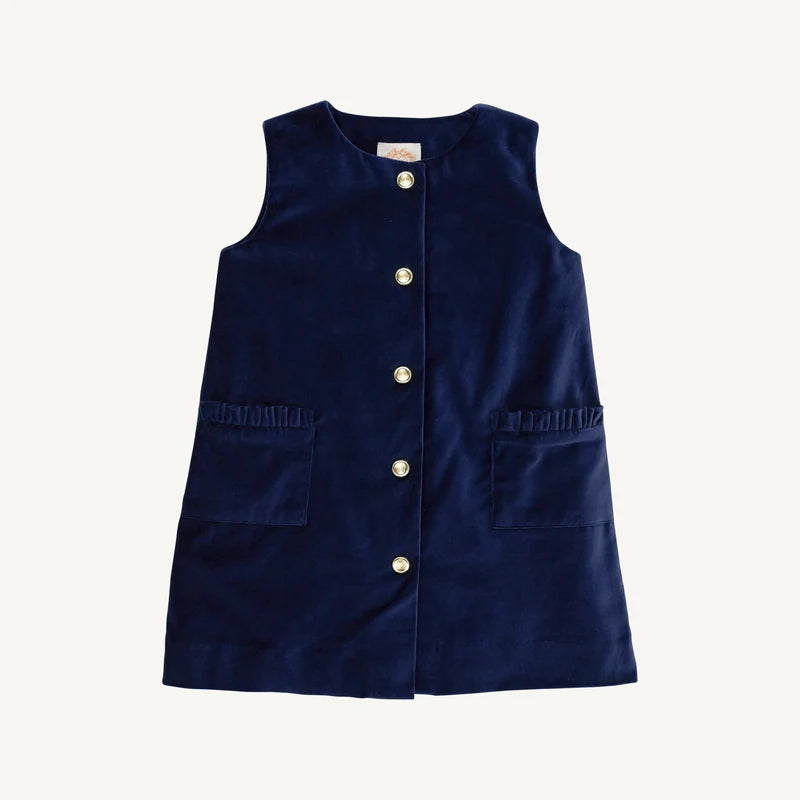 Jill Jumper- Nantucket Navy Velveteen