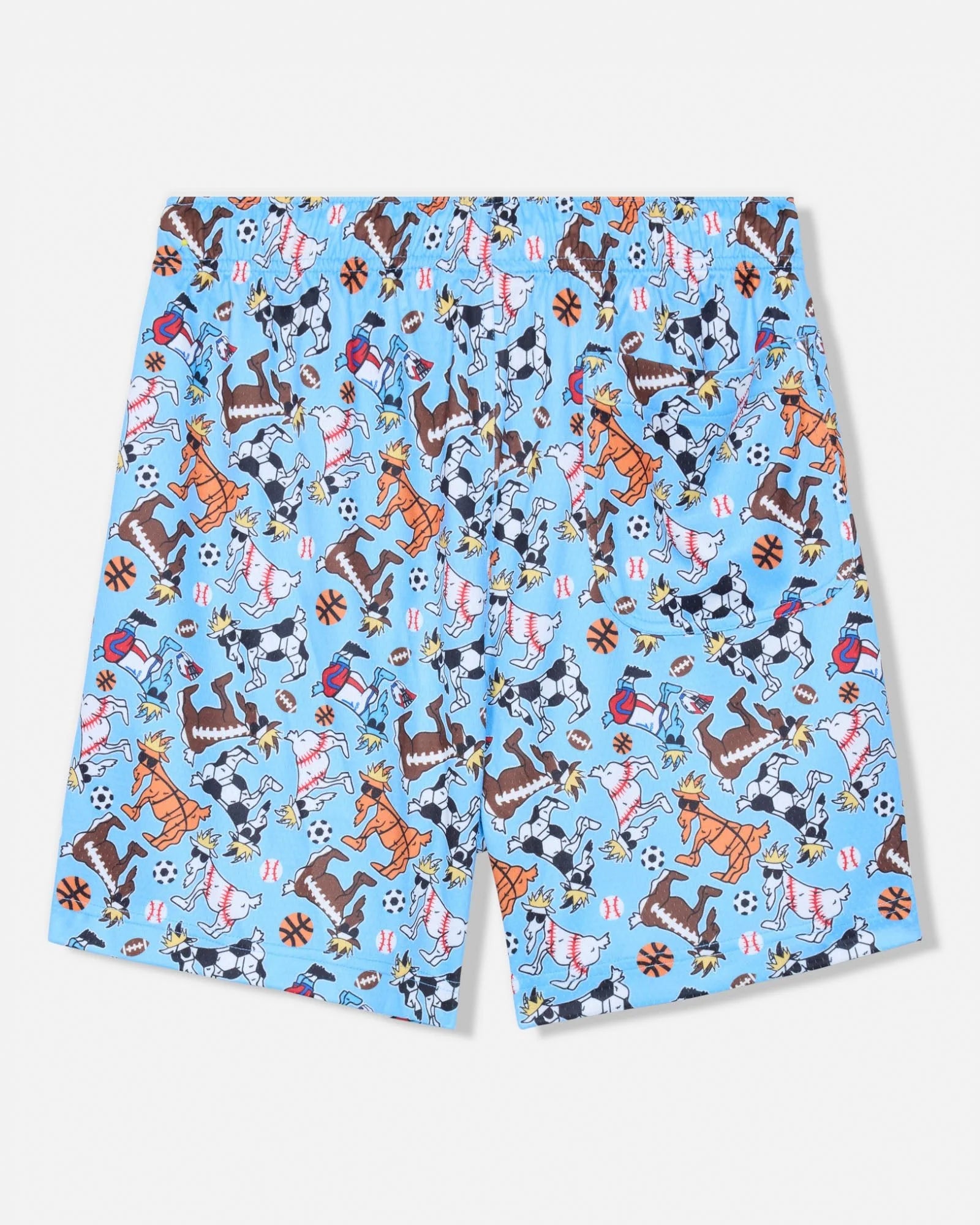 Kids' Sports AOP Mesh Shorts
