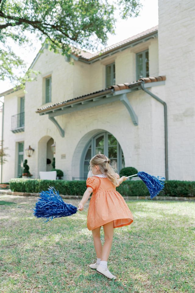 Orange Game Day Dress