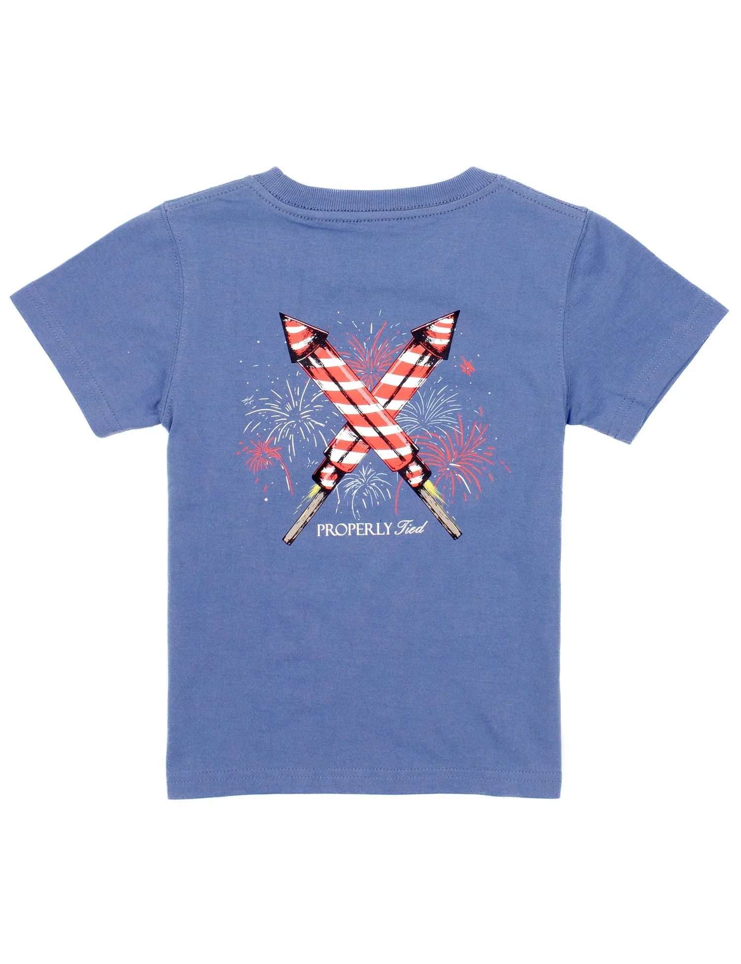 Firecracker Short Sleeve- Space Blue