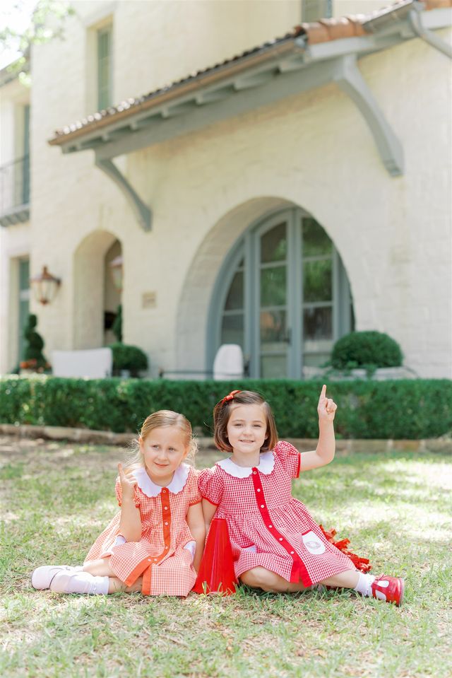 Orange Game Day Dress