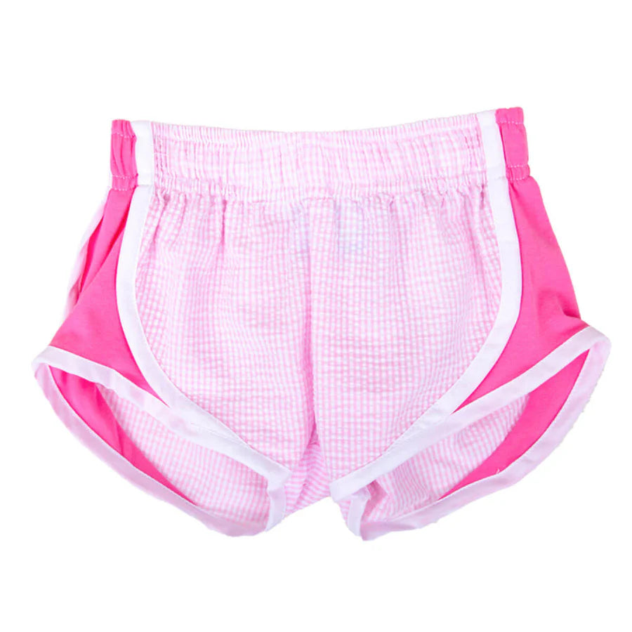 Pink Check w/ Pink Side Shorts