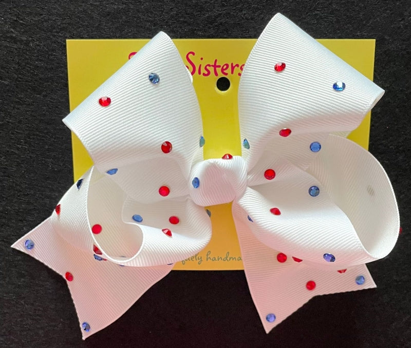 Austrian Crystal Rhinestone Bow