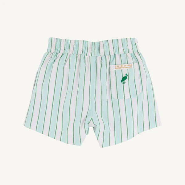 Sheffield Shorts- Tally Rd. Ticking Stripe
