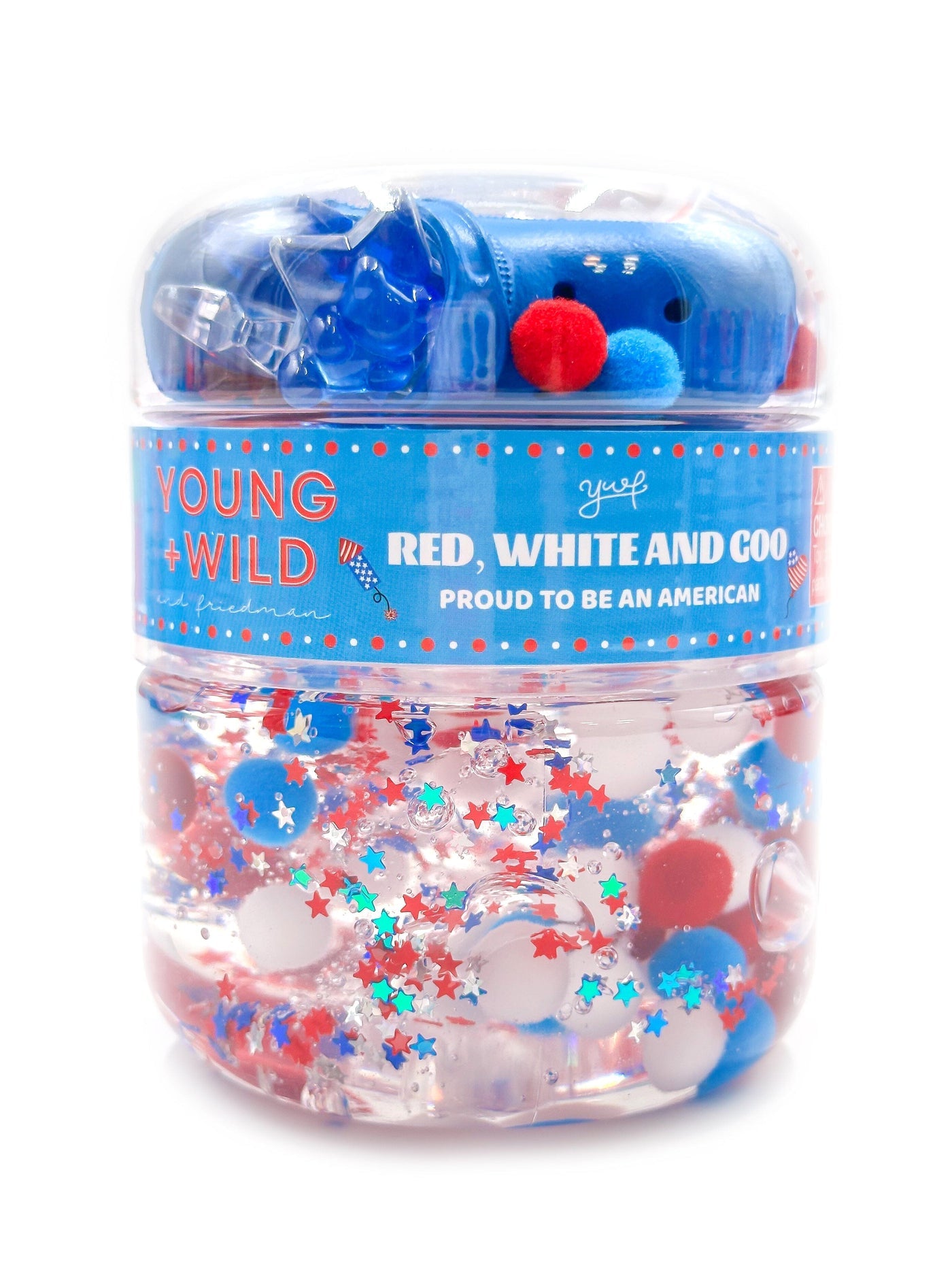 Red, White & GOO Slime