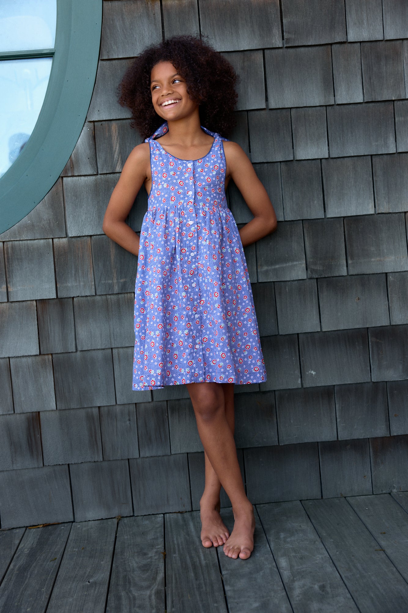 Chatham Floral Tie the Knot Dress