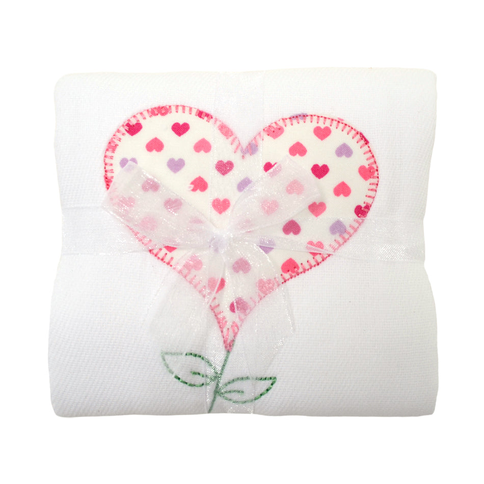 3 Marthas Applique Burp Cloth