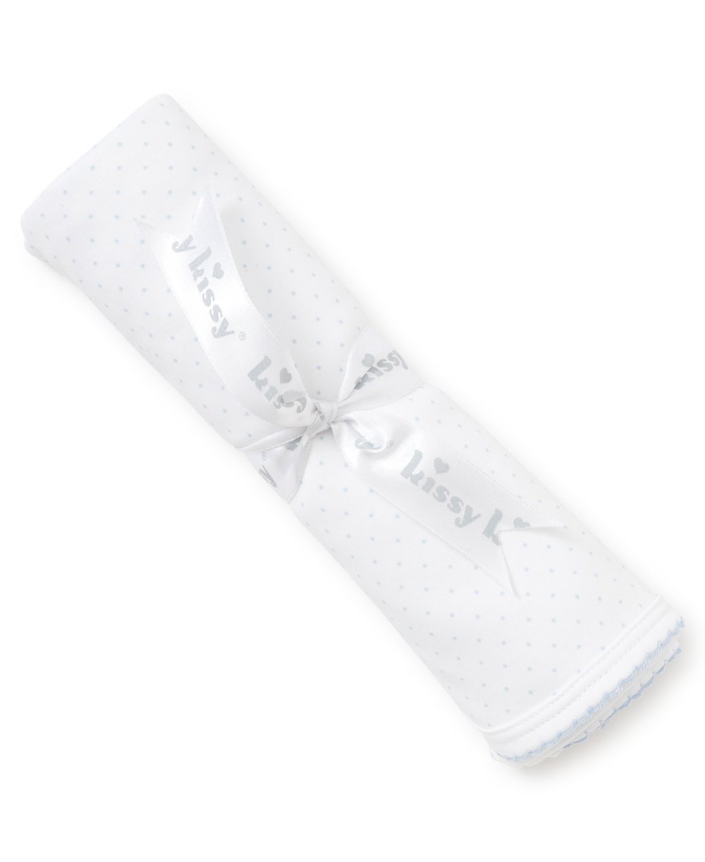 Kissy Dots Print Blanket