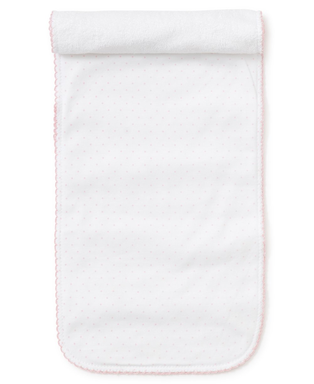 Kissy Dots Print Burp Cloth