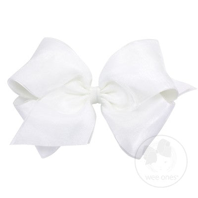 Medium Organza Overlay Bow