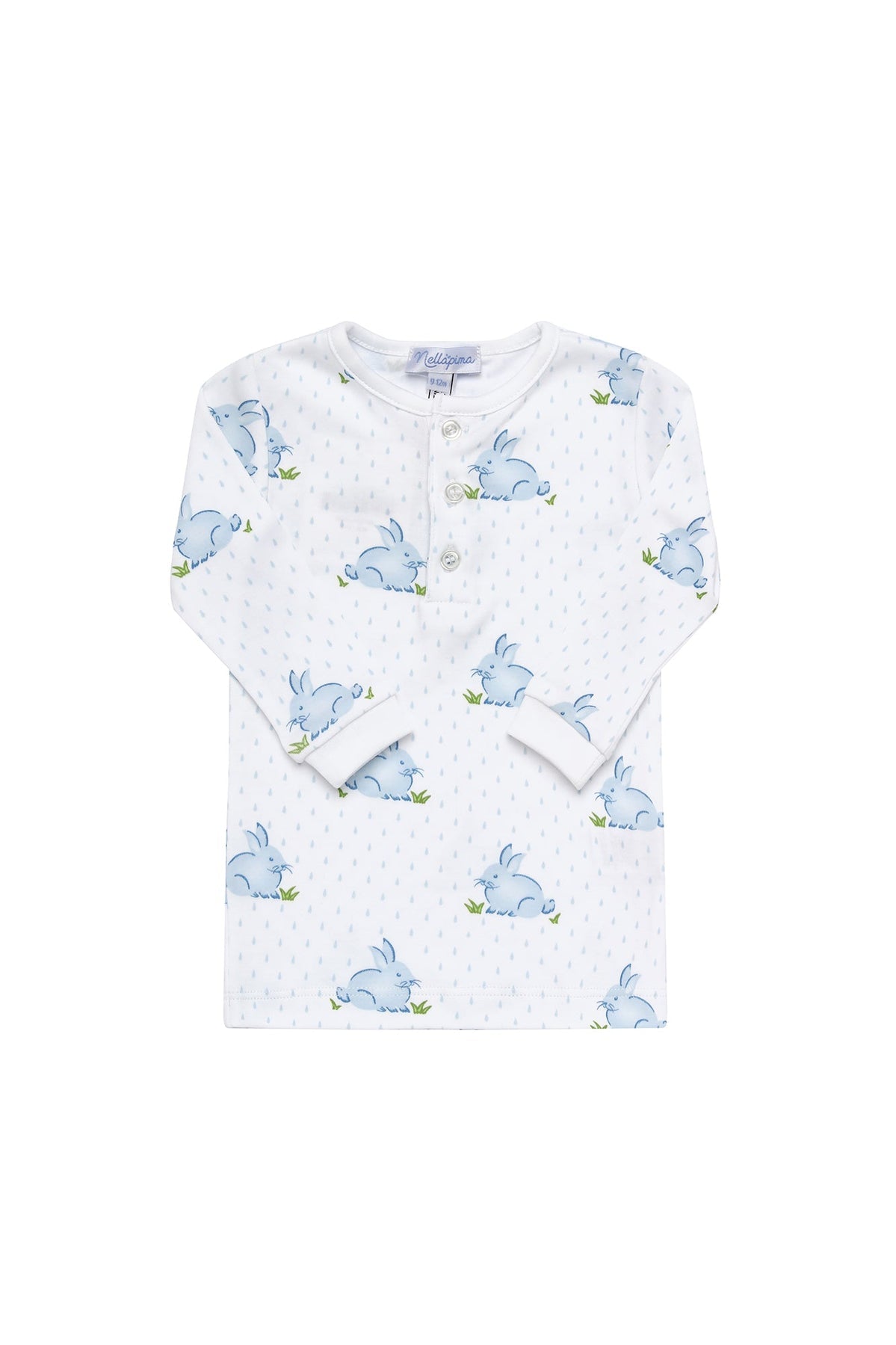 Blue Bunny Pajamas Swaddle OKC