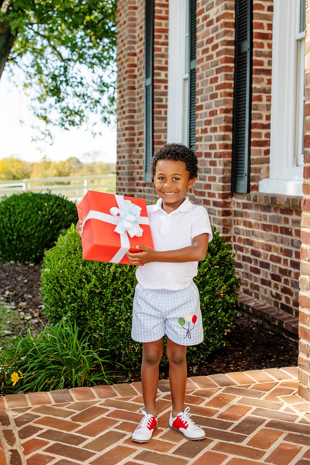 Prim and Proper Polo - Worth Ave White